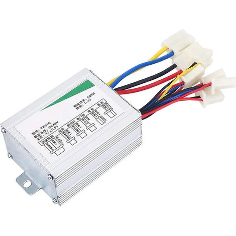 Contrôleur de moteur à balais 48 V 500 W, contrôleur de vitesse pour moteur CC à balais utilisé pour vélos électriques (1/5)