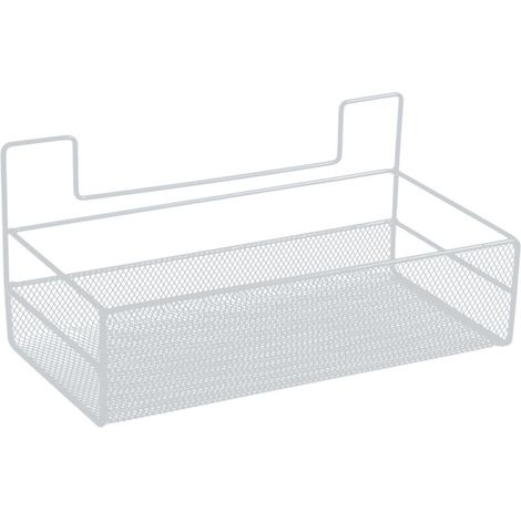 Étagère de douche adhésive murale, sans perçage, organisateur de salle de bain, panier de rangement pour douche, étagère de rangement pour toilettes, dortoir, cuisine (1/5)