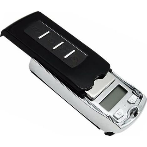 Mini balance portable en grammes 200 g/0,01 g, mini balance numérique de poche en forme de clé de voiture avec [kk] BB (1/4)