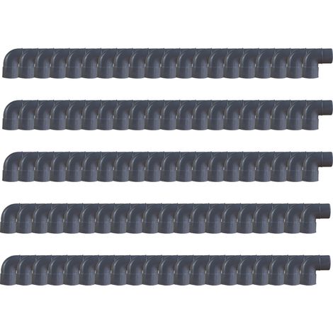 100 raccords PVC 87°30 Mâle/Femelle Ø50 - First Plast (1/5)