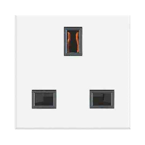 Prise modulaire BTIHD4150 2P+T 13A 250 Vca, norme britannique