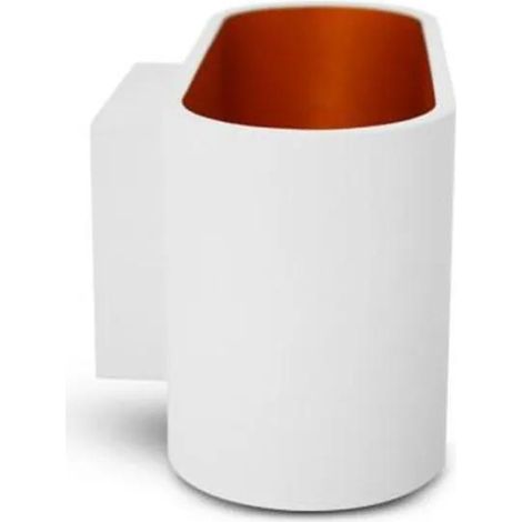 Miidex Applique Murale LED Bianca Design Ovale 80x160 mm