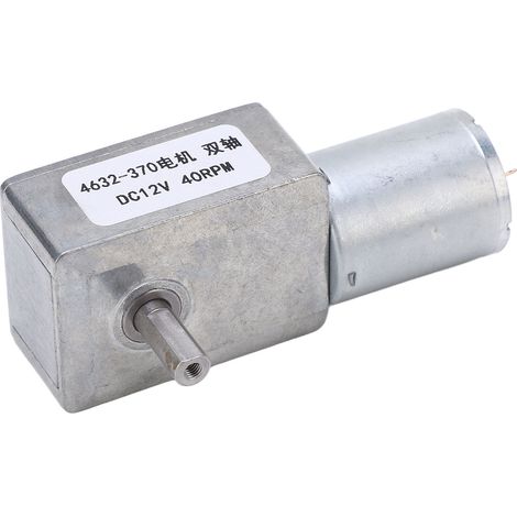 12V 40RPM Gleichstrom-Getriebemotor, hohes Drehmoment, Drehzahlreduzierer, Ersatz für hohe Lasten, robustes Getriebe. (1/5)