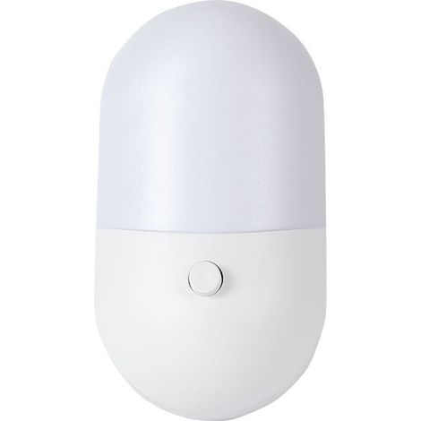 Ulisem 2er-Pack LED-Nachtlichtsteckdosen für Kinder- oder Babyzimmer, Weiß und Warmweiß (1/4)
