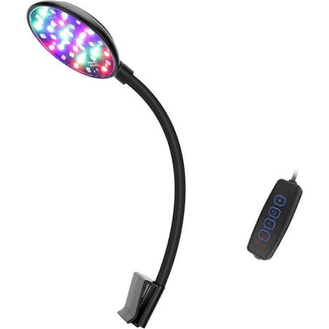 Lampe LED pour aquarium, 5W, faible consommation, pour poissons et plantes aquatiques, design multicolore.-AquaForge (1/5)