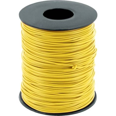 econ connect KD05GE100 Fil de câblage 1 x 0.2 mm² jaune 100 m C892272