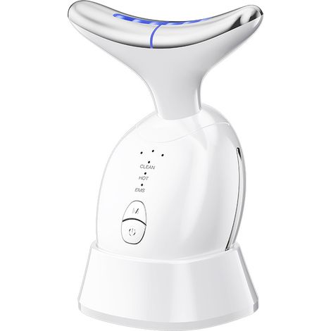 Appareil de massage pour cou et visage, soin lumineux LED 3‑modes avec fonction chaleur pour soins beauté à domicile (1/5)