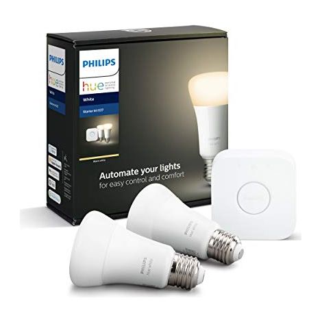 Philips Hue White 8718696785218 soluzione di illuminazione intelligente Kit di illuminazione intelligente Bluetooth/Zigbee Bianco 9 W (1/4)
