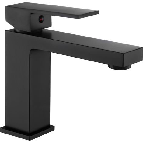 Mexen Uno grifo de lavabo, negro - 71400-70 (1/2)