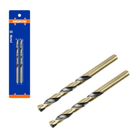 TOLSEN 7mm HSS Kobaltbohrer, legierter Stahl, 135° Zentrierspitze, ideal für harte Materialien (1/4)