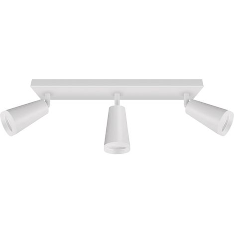 Applique da parete bianca IP20 orientabile sana GU10 3x35W Ideus 04145 (1/2)