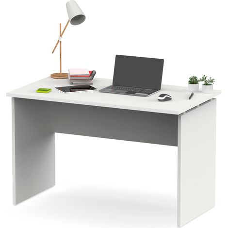 Mesa de oficina Teide en color blanco mate. 76 cm(alto)120 cm(ancho)68 cm(fondo) (1/5)
