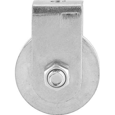 0,3-Tonnen-Drehrollen-Heberolle für Stahlseile – Hochleistungs-Einzelrollenblock (1/5)