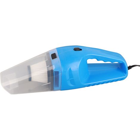 (Exclusivité Asie du Sud-Est) Aspirateur de voiture filaire, double usage pour voiture et maison, aspirateur de voiture haute puissance, aspirateur intérieur de voiture robuste, bleu (1/2)