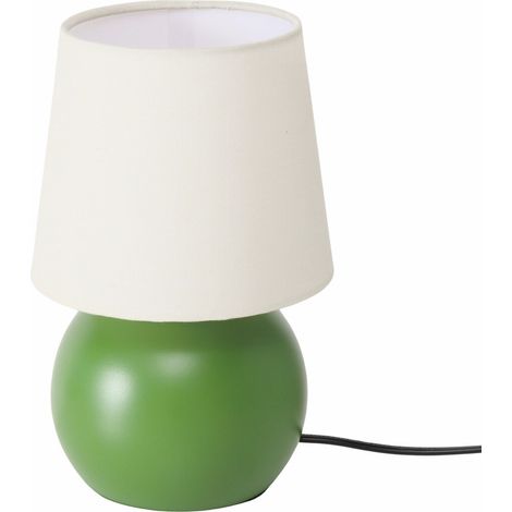 Nachttischlampe mit Metallfuß SABIA, 22 cm (1/3)