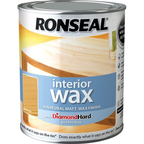 Ronseal Interior Wax  - Antique Pine - 750ml (1/3)