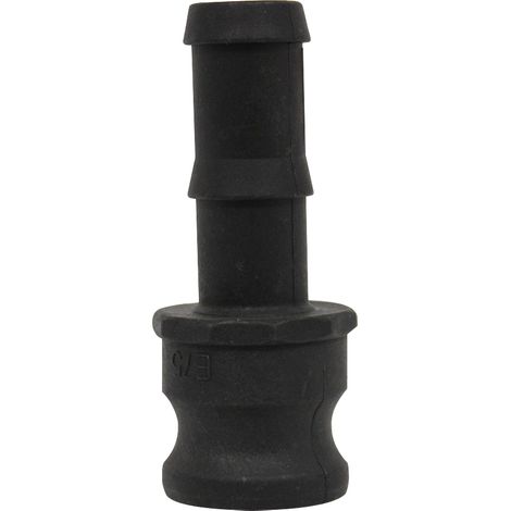 Adaptateur cannelé E - raccord rapide à cames polypropylène - 3/4" (20/27) - Sferaco (1/5)