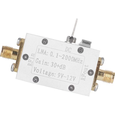 LNA 0,1–2000 MHz 30 dB HF-Breitbandverstärker, rauscharmer HF-Verstärker für FM-Fernbedienungsempfänger (1/5)
