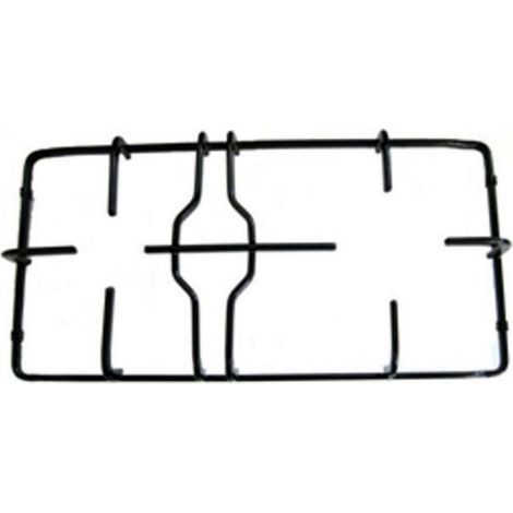GRIGLIA CENTRALE NERA PER CUCINA GAS ADATTA A FRANKE 39 x 19 P 1567 (1/2)