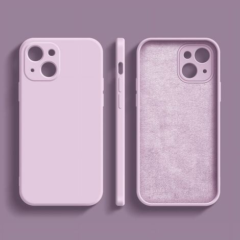 Custodia protettiva originale di lusso in silicone liquido per iPhone 14/13/12/11 Pro Max, resistente agli urti e alle cadute. (1/2)