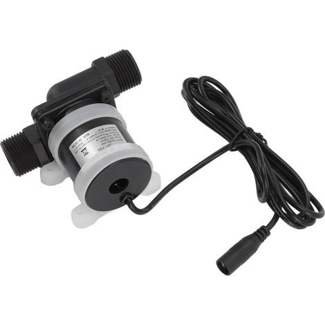 Brushless water pumps with G1/2 male thread, 8 to 24V, for solar heating (1/5)