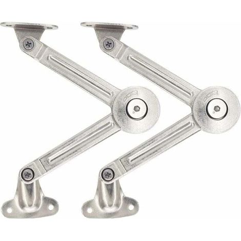 Juego de 2 soportes para amortiguadores de puertas de armarios de cocina (1/4)