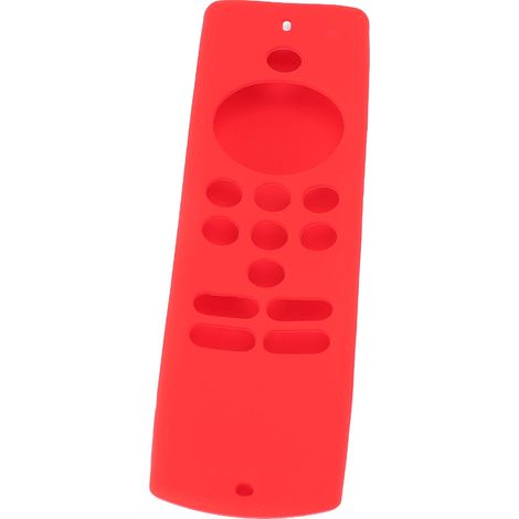 Silikon-Fernbedienung für Amazon Fire TV Stick Lite 2021, rote Schutzhülle, Set (1/5)