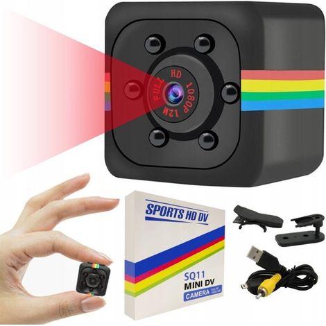 Mini caméra DV cachée SQ11 Full HD Sports (1/5)