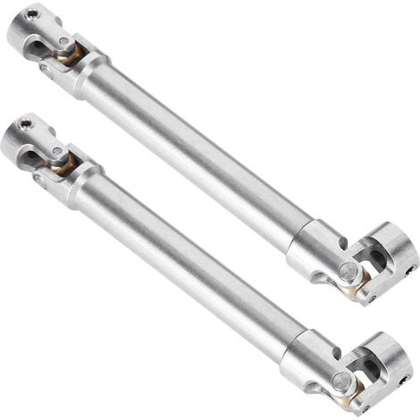 Arbre de Transmission 2 pièces en Acier Inoxydable pour Modèle RC 1/10 (112‑165mm)