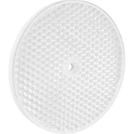 Schneider Electric – XUZC80 Réflecteur circulaire pour détecteurs photoélectriques – Ø80 mm – Capacité de réflexion standard – Installation facile (1/4)
