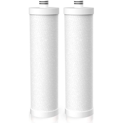 Lot de 2 cartouches filtrantes de rechange pour filtre à eau sous évier MP99, MK99, MS99 et MV99 RV (1/5)