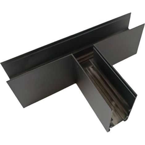 Unión En "T" Para Carriles Magnéticos De Superficie 20mm - (1/4)