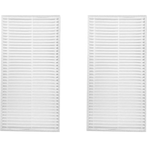 Lot de 2 filtres HEPA de rechange pour robot aspirateur compatible avec balayeuse Eureka E10S (1/4)