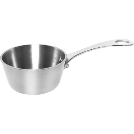 Mini saucière en alluminium et en acier inoxydable Vogue 0,15L (1/4)