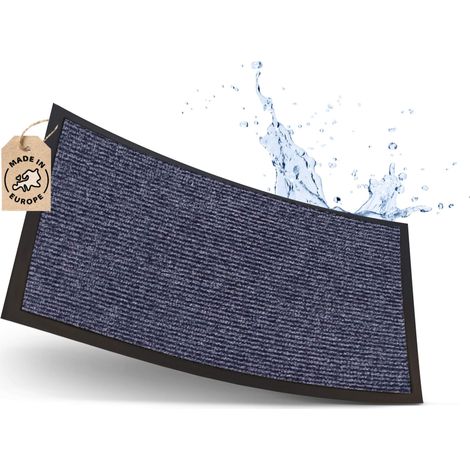 WOHNDIRECT Schmutzfangmatte PALERMO - 1 Stück 120x180 cm, Blau