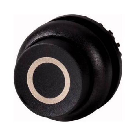 Bouton-poussoir saillant noir 0 à rappel EATON M22S-DH-S-X0 (1/2)