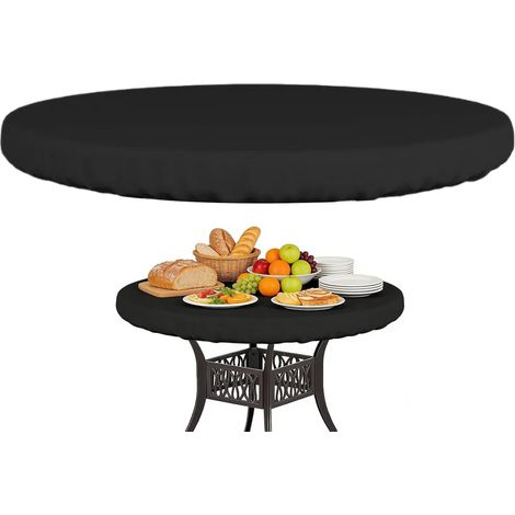 Nappe Ronde d'extérieur Imperméable et réutilisable Nappe de pique-nique pour Fêtes, Extérieur, Plage, Camping, BBQ, Repas, Balcon, Terrasse (1/5)