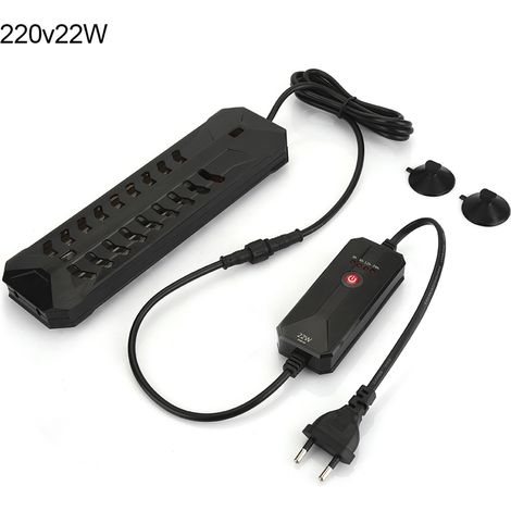 Lampe de stérilisation germicide UV submersible pour aquarium, bassin et étang (UE 220 V, 22 W) (1/5)