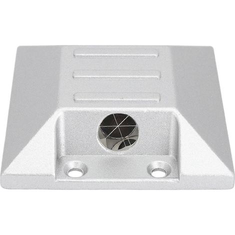 Straßenüberwachungsprisma, 25,4 mm Durchmesser, 8,92 mm Versatz, Aluminiumlegierung, für Bodenvermessung und Kartierung von Straßen