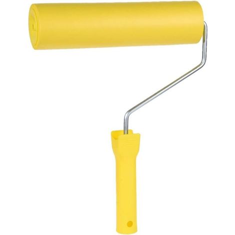 Weichgummi, Tapetenandruckrolle, Tapetenfugenandruckrolle, Druckfarbenrolle, Klebebürstenrolle, 9 Zoll