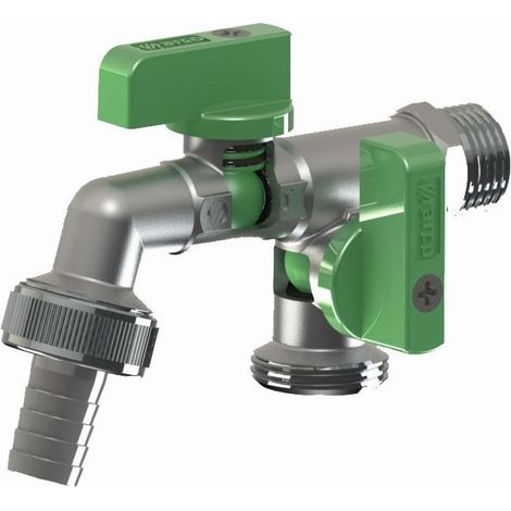 Arco Doppel-Gartenarmatur 1/2"x3/4"x3/4" (1/4)