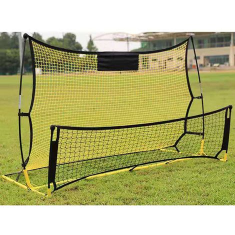 Schutzfähiges Fußballtrainingsnetz Faltausrüstung Zielschießen Training Faltbares Tornetz Fußballtornetz Fußball Rebounder (1/5)