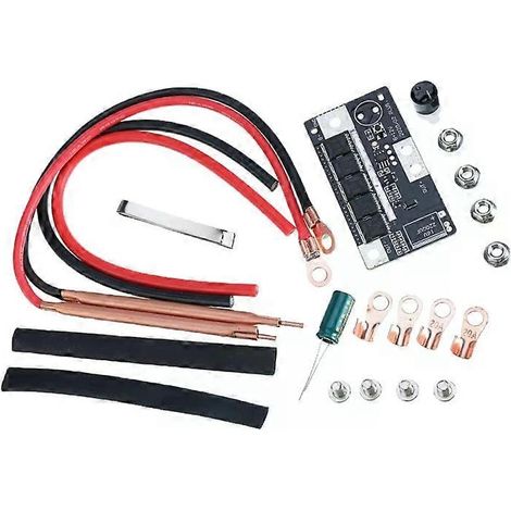 Machine à souder par points 12 V - Soudeuse portable à batterie pour bricolage - (1/2)