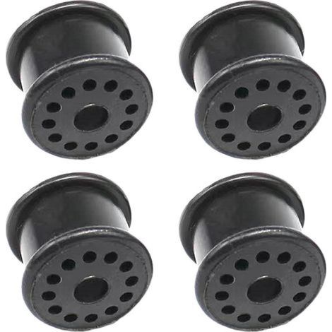 Lot de 4 joints de levier de vitesse pour Ford Fiesta, joint en plastique portable pour manuel, noir, résistant à l'usure, manchon en caoutchouc pour Ford Fiesta Focus 4S6P7412AA (1/5)