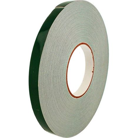 Nastro Adesivo Biadesivo Anti Urto In Schiuma Di Polietilene 15mm X 25m Per Binario Guida Barra Elettrificata CB2107 CB2107B
