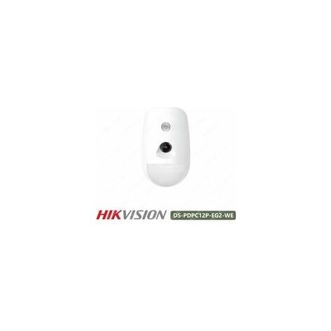 AX PRO HIKVISION SENSORE DI MOVIMENTO PIR-CAM WIRELESS 868MHZ 12M 85.9 PET IMMUNITY DS-PDPC12P-EG2-WE (1/7)