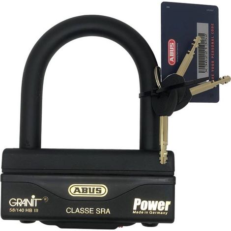 ABUS Antivol U Granit 58 HB III - 100mm Serie Limitee (1/3)