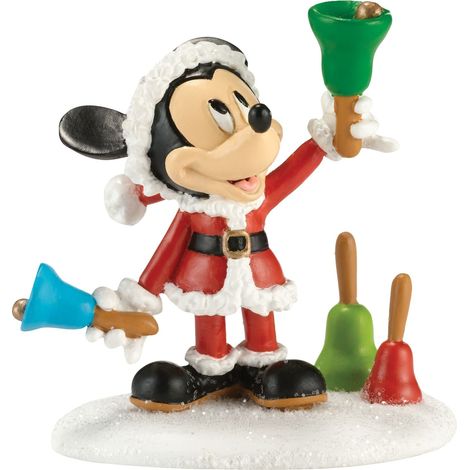 Statuetta Topolino Natalizio 6cm PERAGA CHRISTMAS