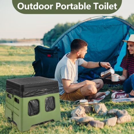 Toilette Portable ou Pack de 120 Trousses de Toilette de Camping (1/4)