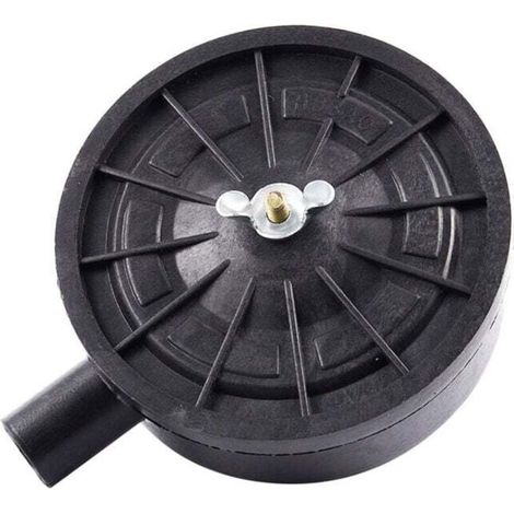 Filtro de aire para compresor de 20 mm - Rosca macho negra - Filtración silenciosa - Purificación del aire - Para compresores industriales - Profesional (1/4)